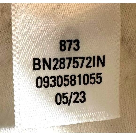 New Nordstrom Baby Hooded Bunting Striped Ivory Egret Size 3 Months - Picture 8 of 8